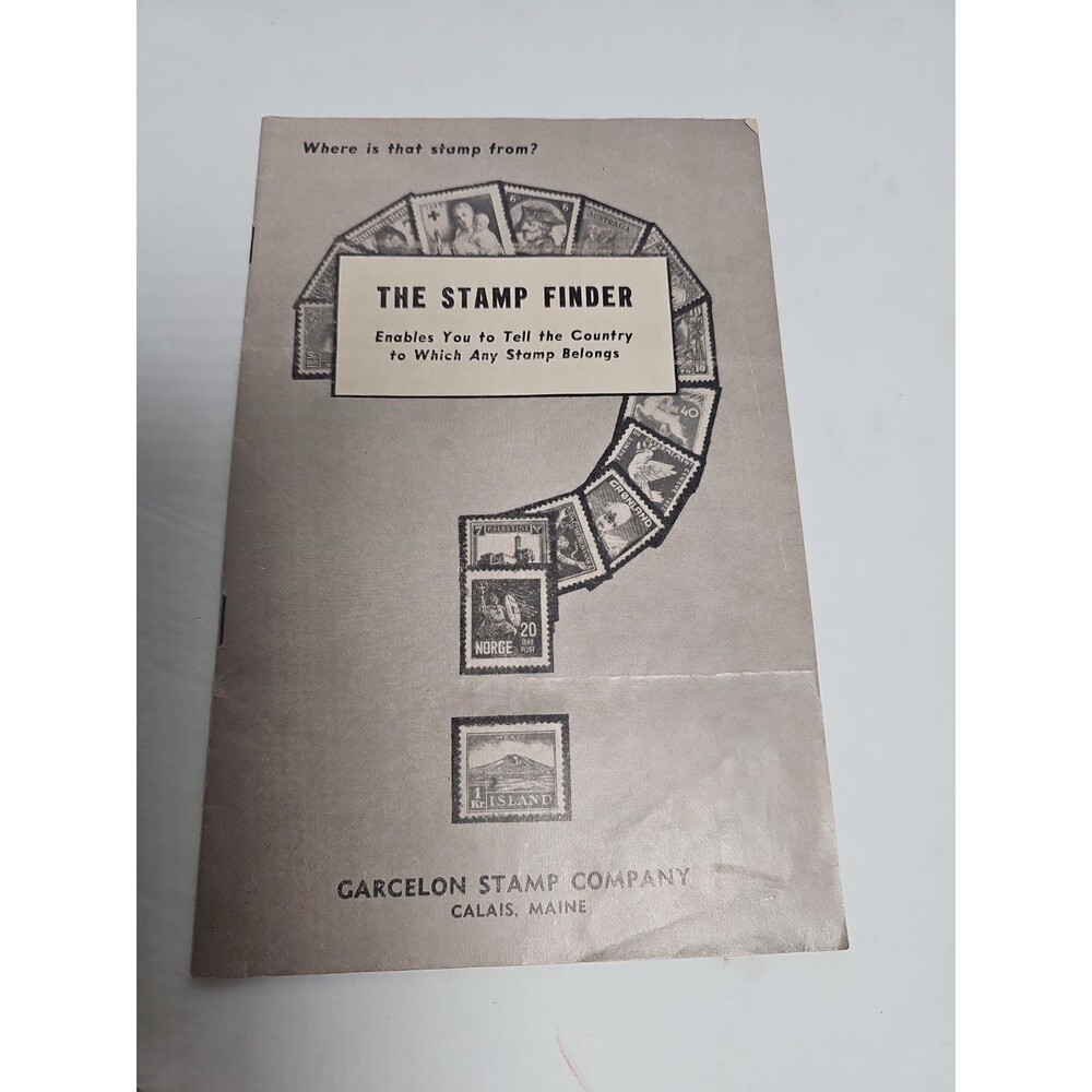 The (Garcelon Stamp Co., Calais, ME) Stamp Finder 1949 Copyright H E Harris Co